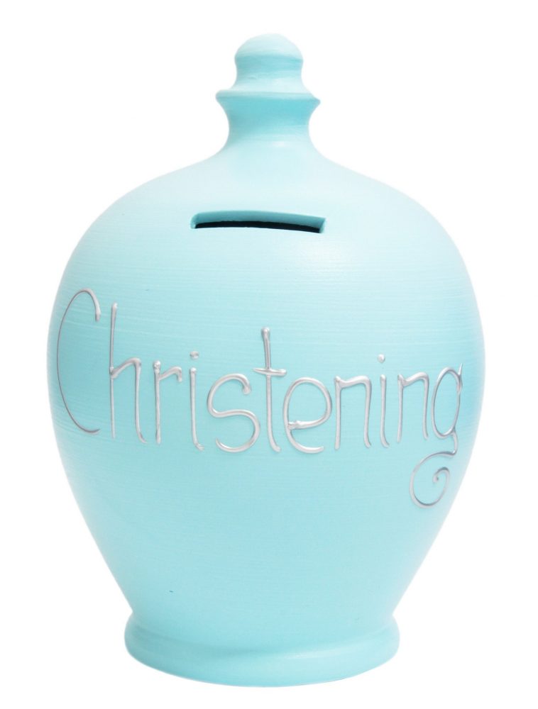 Terramundi Money Pot - Christening, Pale Blue - Image 3