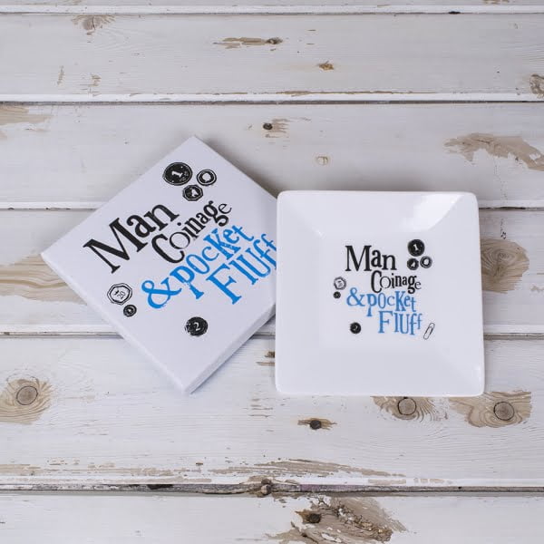 Man Coinage and Pocket Fluff Coin Tray - The Bright Side