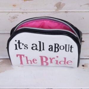 'All About The Bride' Make Up Bag - The Bright Side