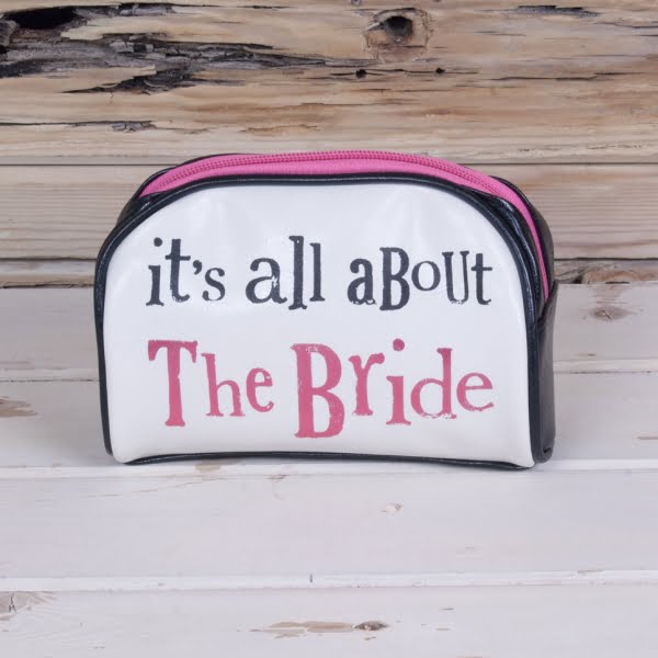 'All About The Bride' Make Up Bag - The Bright Side - Image 2