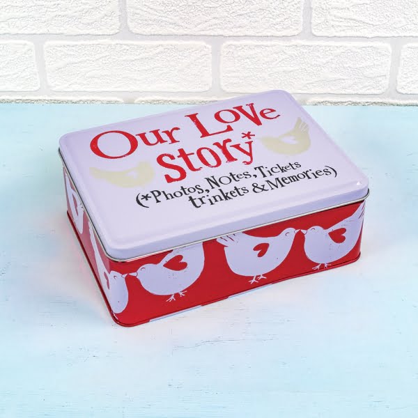 Our Love Story Keepsake Tin - The Bright Side - Image 2