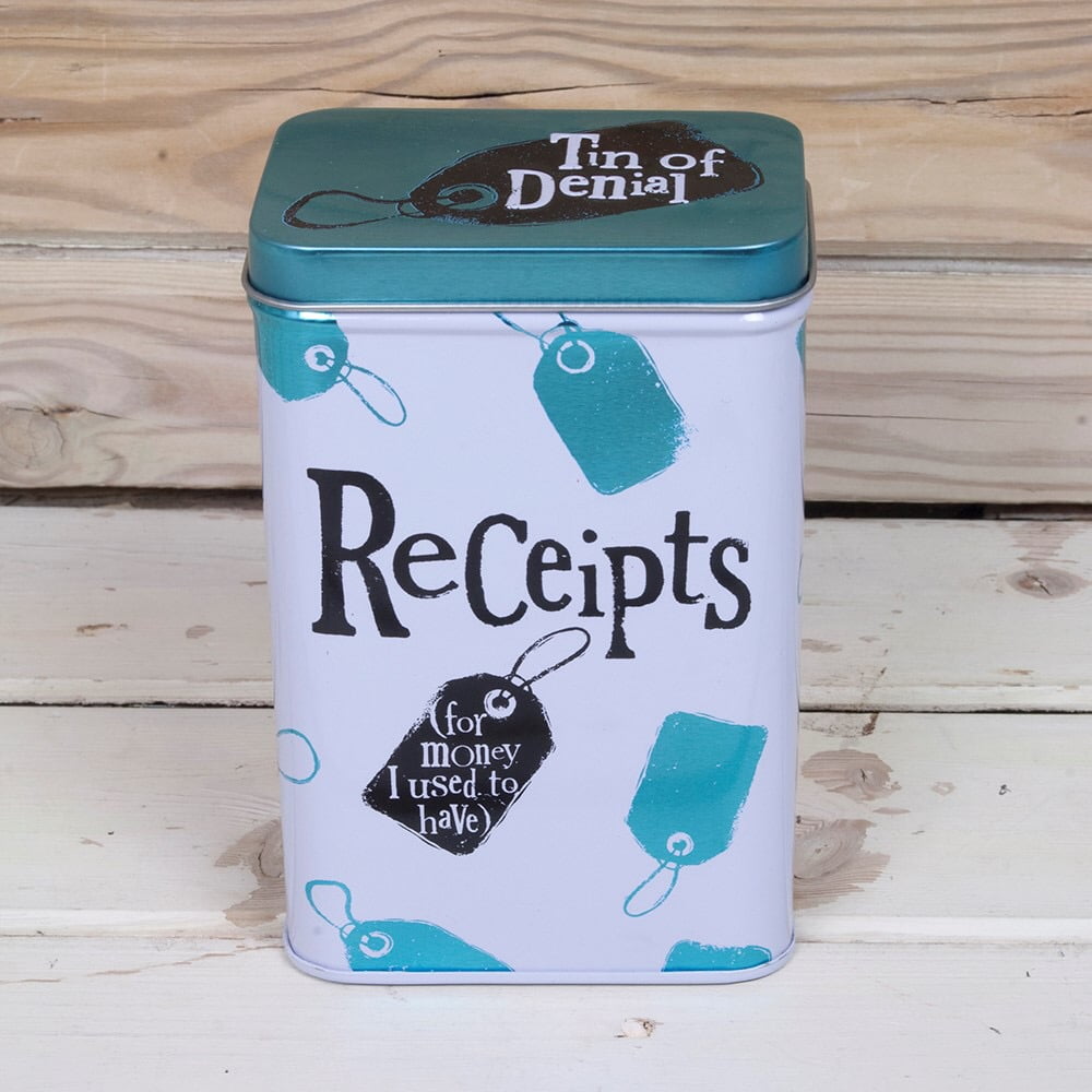 Receipts Tin - The Bright Side