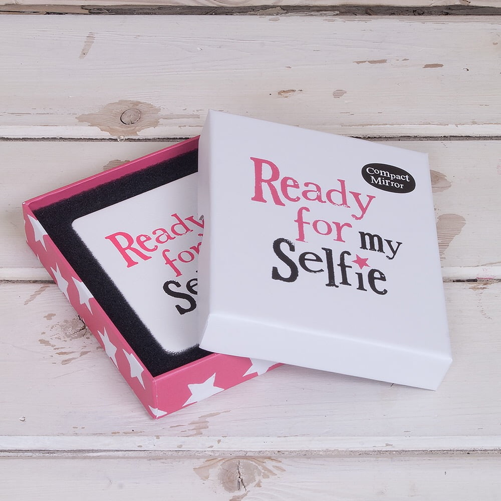 Ready For My Selfie Compact Mirror - The Bright Side