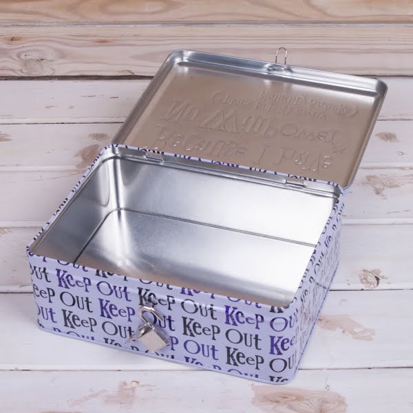 Because I Have No Willpower Lockable Tin - The Bright Side - Image 2