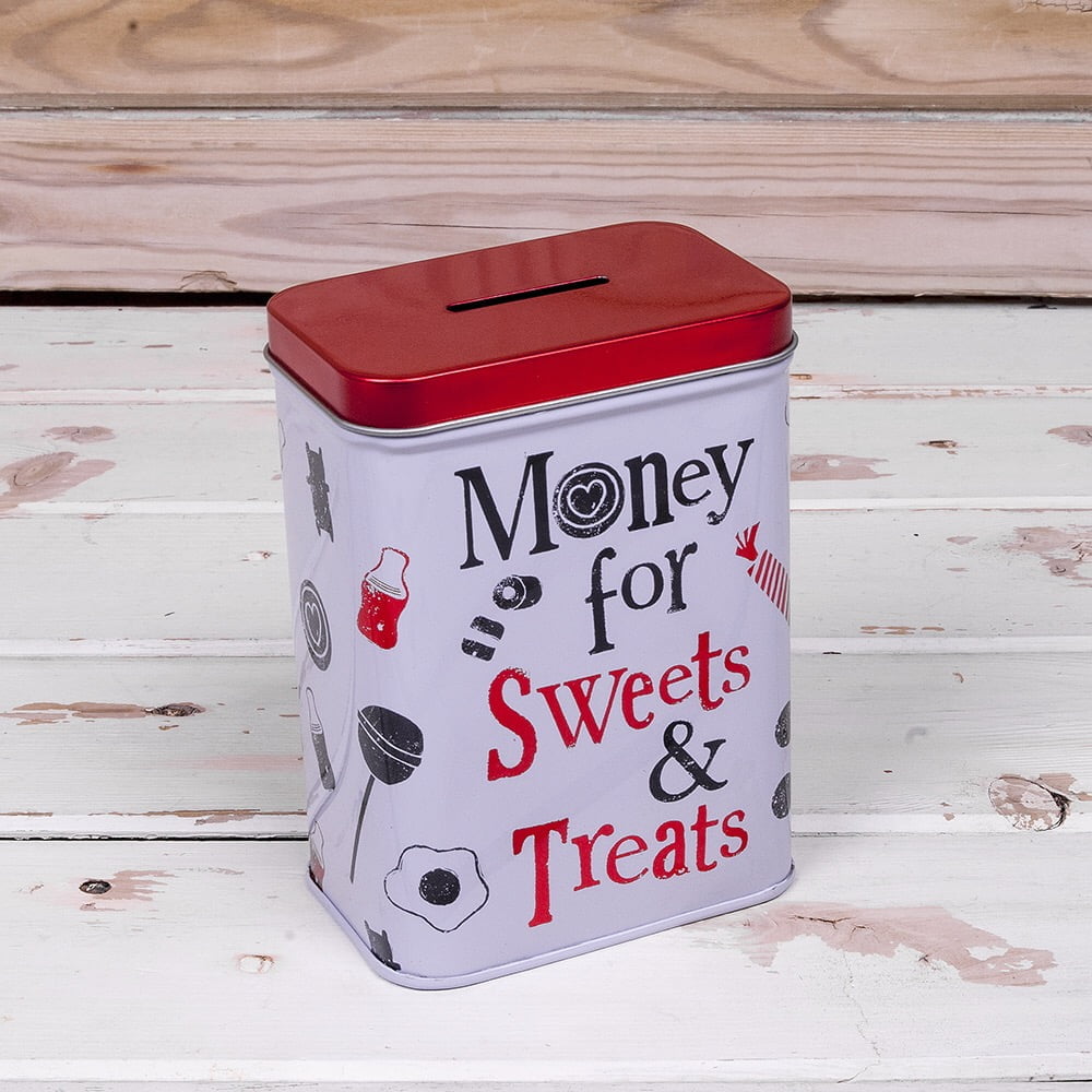 Money For Sweets And Treats Tin - The Bright Side