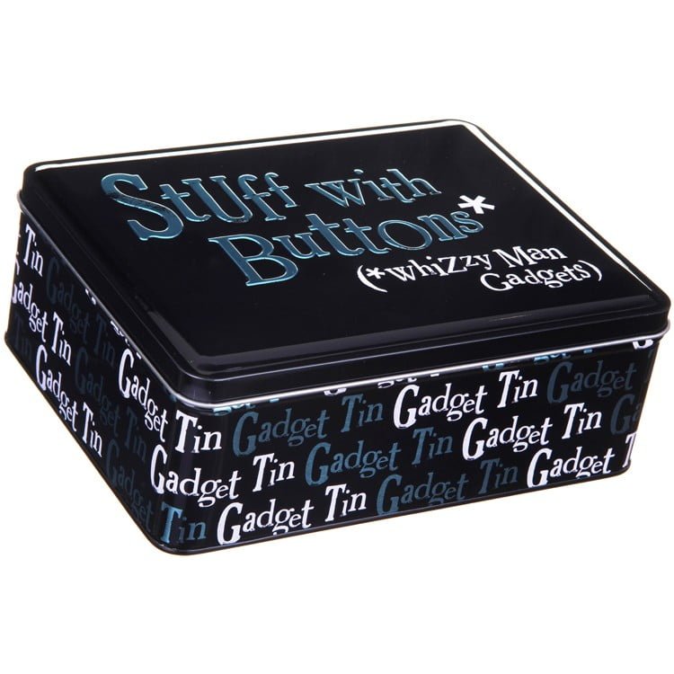 Stuff With Buttons: Whizzy Man Gadgets Tin - The Bright Side - Image 4