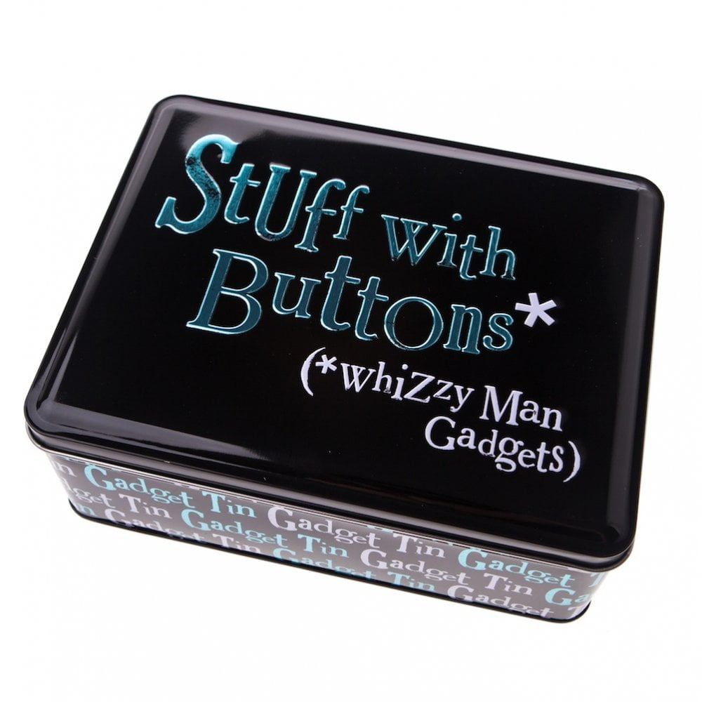 Stuff With Buttons: Whizzy Man Gadgets Tin - The Bright Side - Image 3