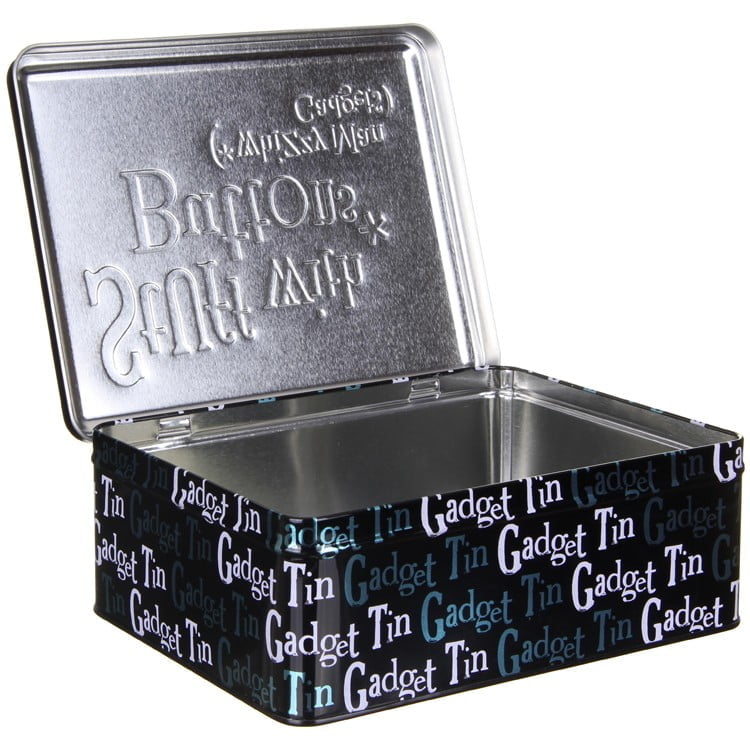 Stuff With Buttons: Whizzy Man Gadgets Tin - The Bright Side - Image 2
