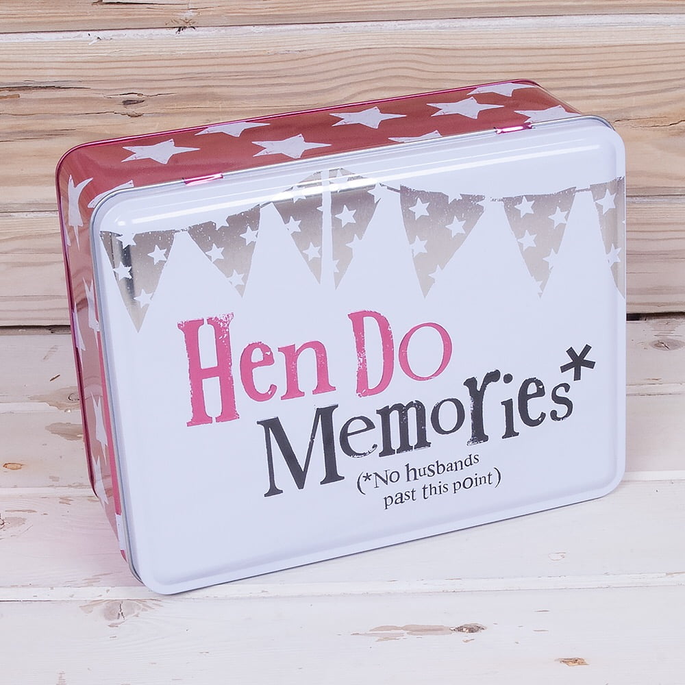 Hen Do Memories Tin - The Bright Side