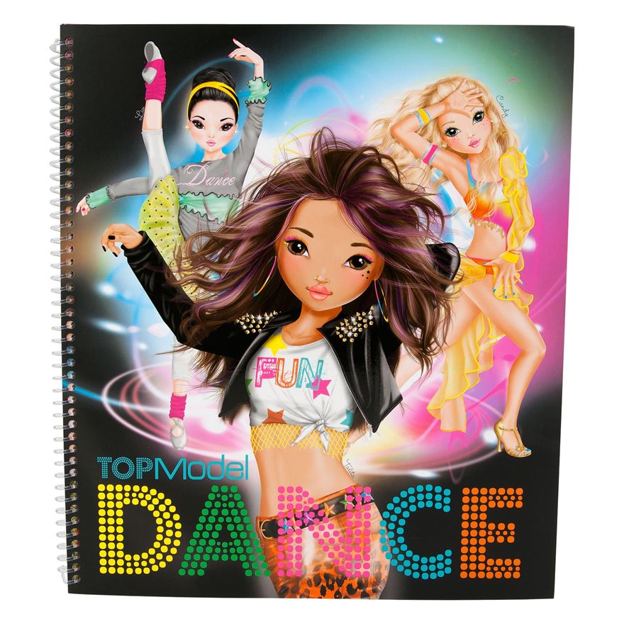 Top Model Dance Colouring Book - Depesche