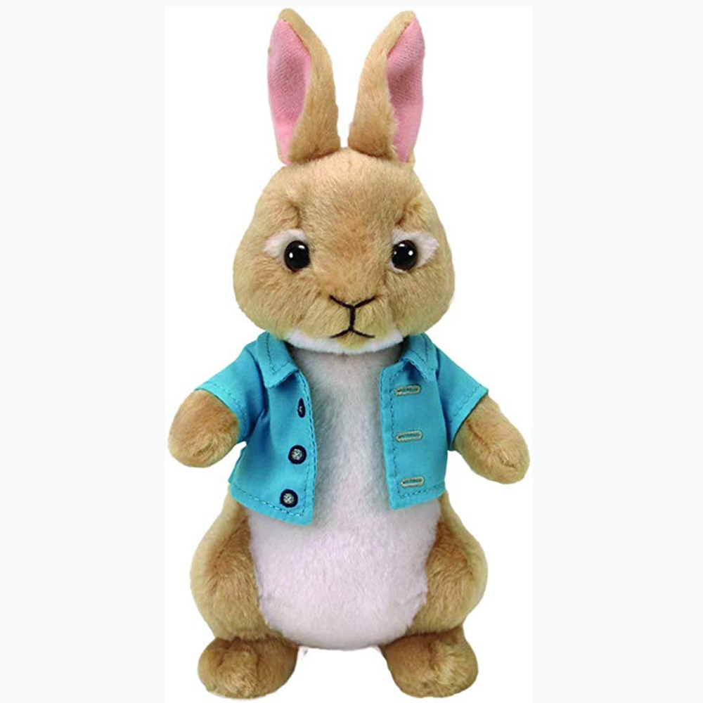 Cottontail Soft Toy TY Beanie - Peter Rabbit The Movie