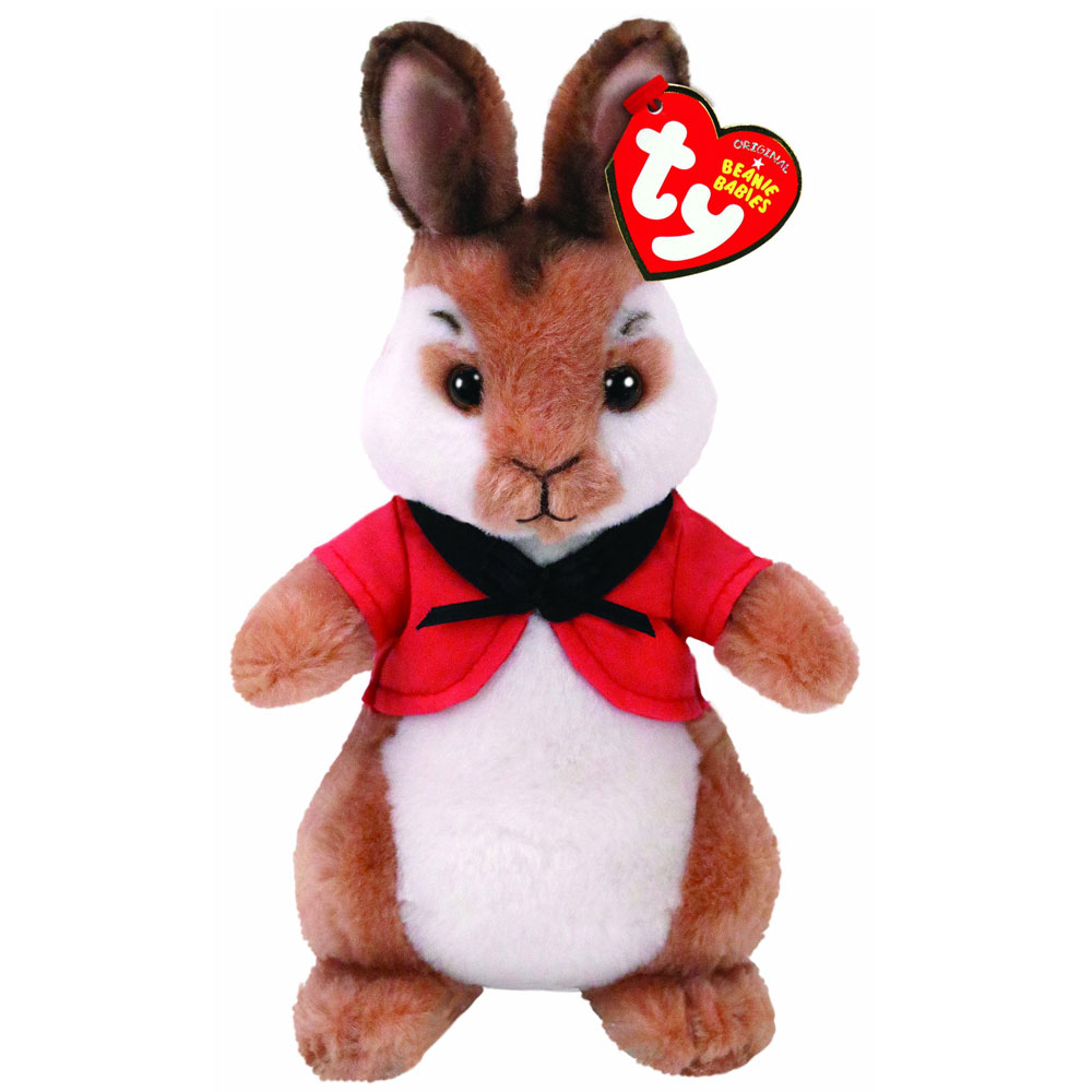 Flopsy Bunny Soft Toy TY Beanie - Peter Rabbit The Movie