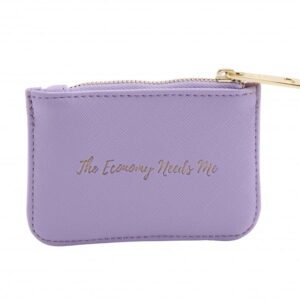 The Economy Needs Me Teal Rectangular Purse - Willow & Rose