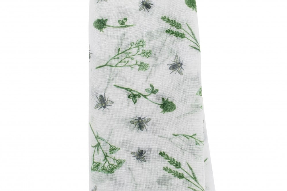 Bees & Botanics Scarf - Willow & Rose - Image 2