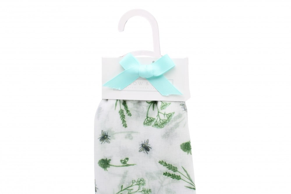 Bees & Botanics Scarf - Willow & Rose - Image 3