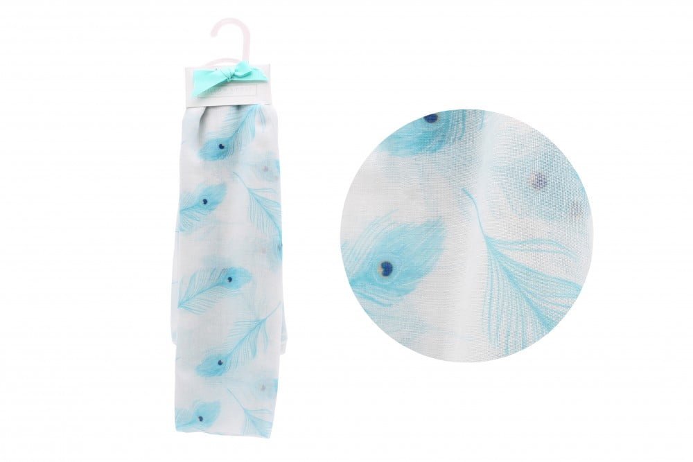 Peacock Feather Scarf - Willow & Rose