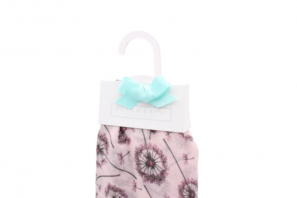 Pink Dandelion Scarf - Willow & Rose - Image 3