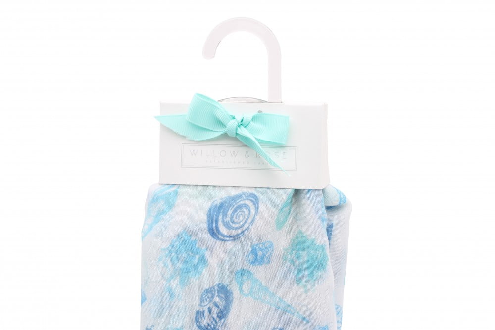 Sea Shells Scarf - Willow & Rose - Image 3