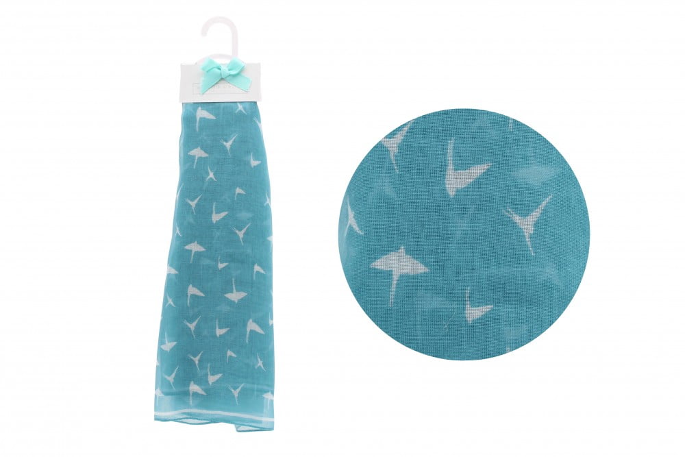 Blue Bird Scarf - Willow & Rose
