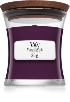 WoodWick Dark Poppy Mini Hourglass Candle, 85g - Image 3