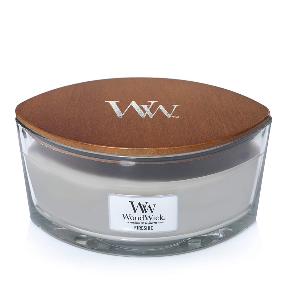 WoodWick HearthWick Fireside Ellipse Candle, 453g - Image 2