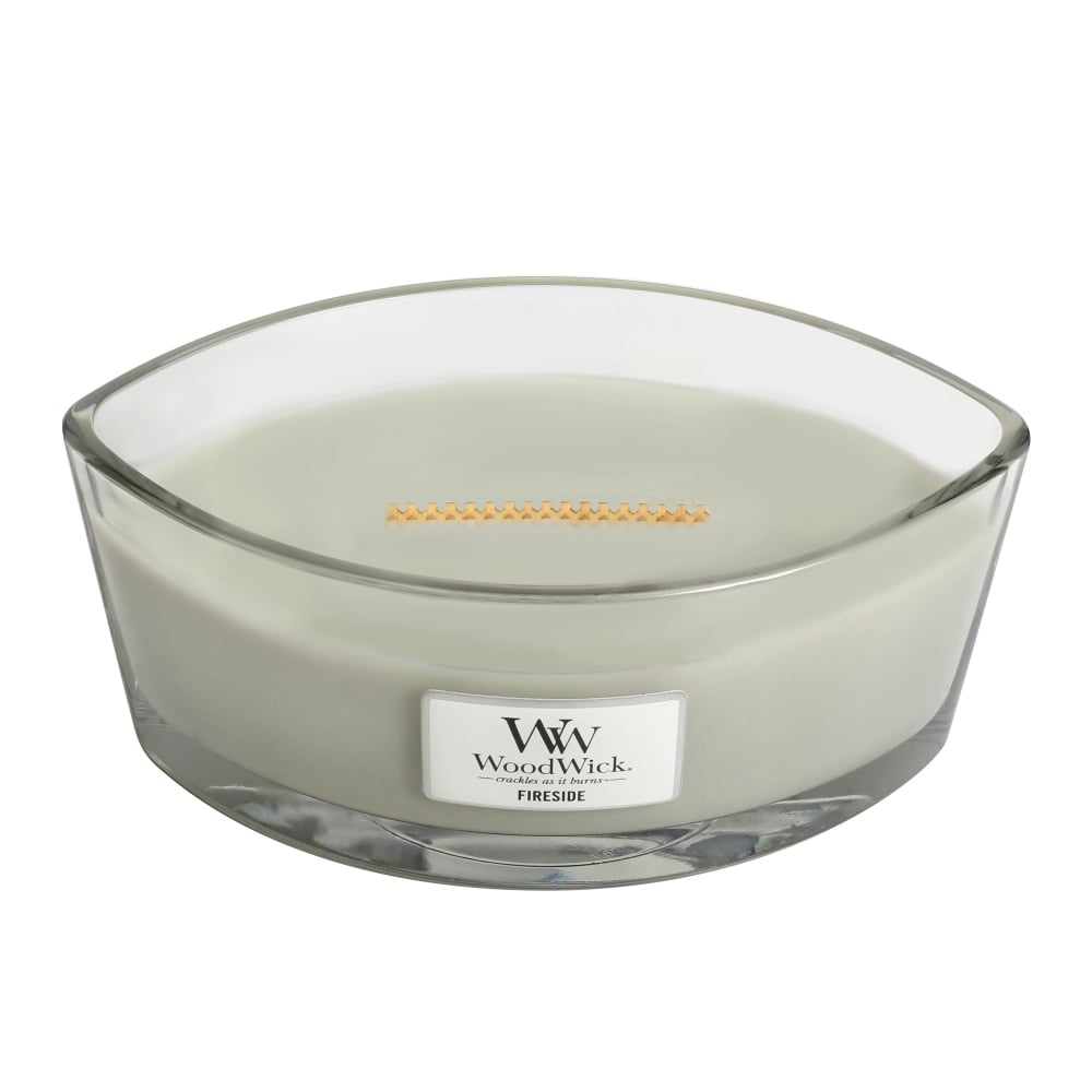 WoodWick HearthWick Fireside Ellipse Candle, 453g