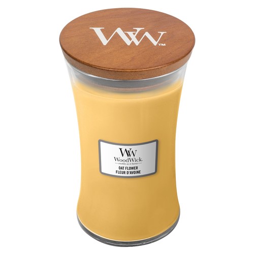 WoodWick Oat Flower Large Hourglass Candle, 604g - Image 2