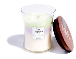 WoodWick Terrace Blossoms Trilogy Medium Hourglass Candle, 275g - Image 3