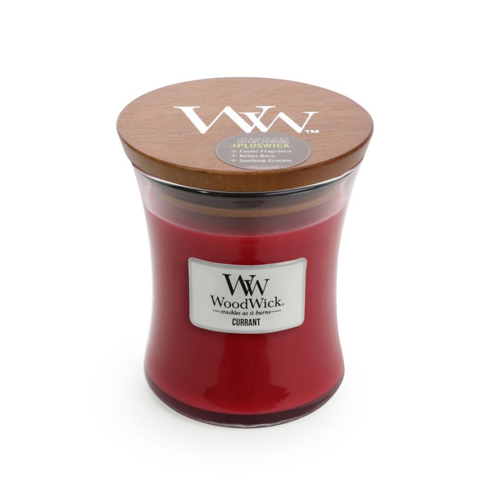 WoodWick Currant Medium Hourglass Candle, 275g - Image 2