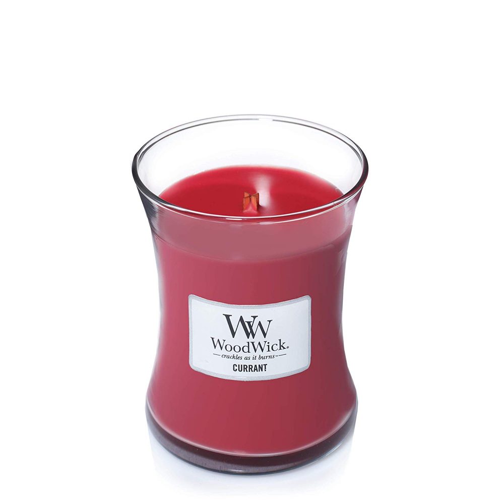 WoodWick Currant Medium Hourglass Candle, 275g