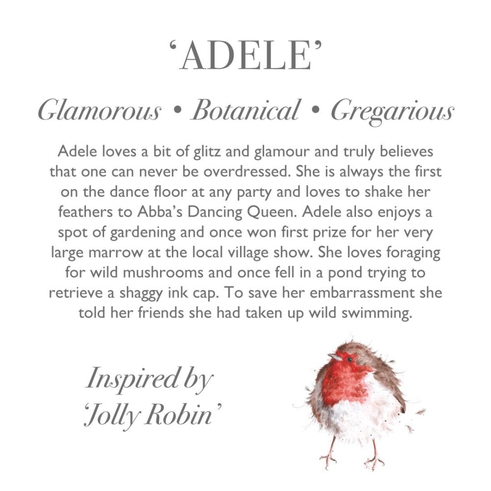 Wrendale Designs Robin Adele Junior Plush Character - Image 3