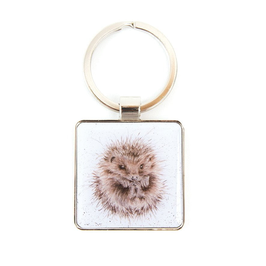 Awakening Hedgehog Keyring - Wrendale Designs