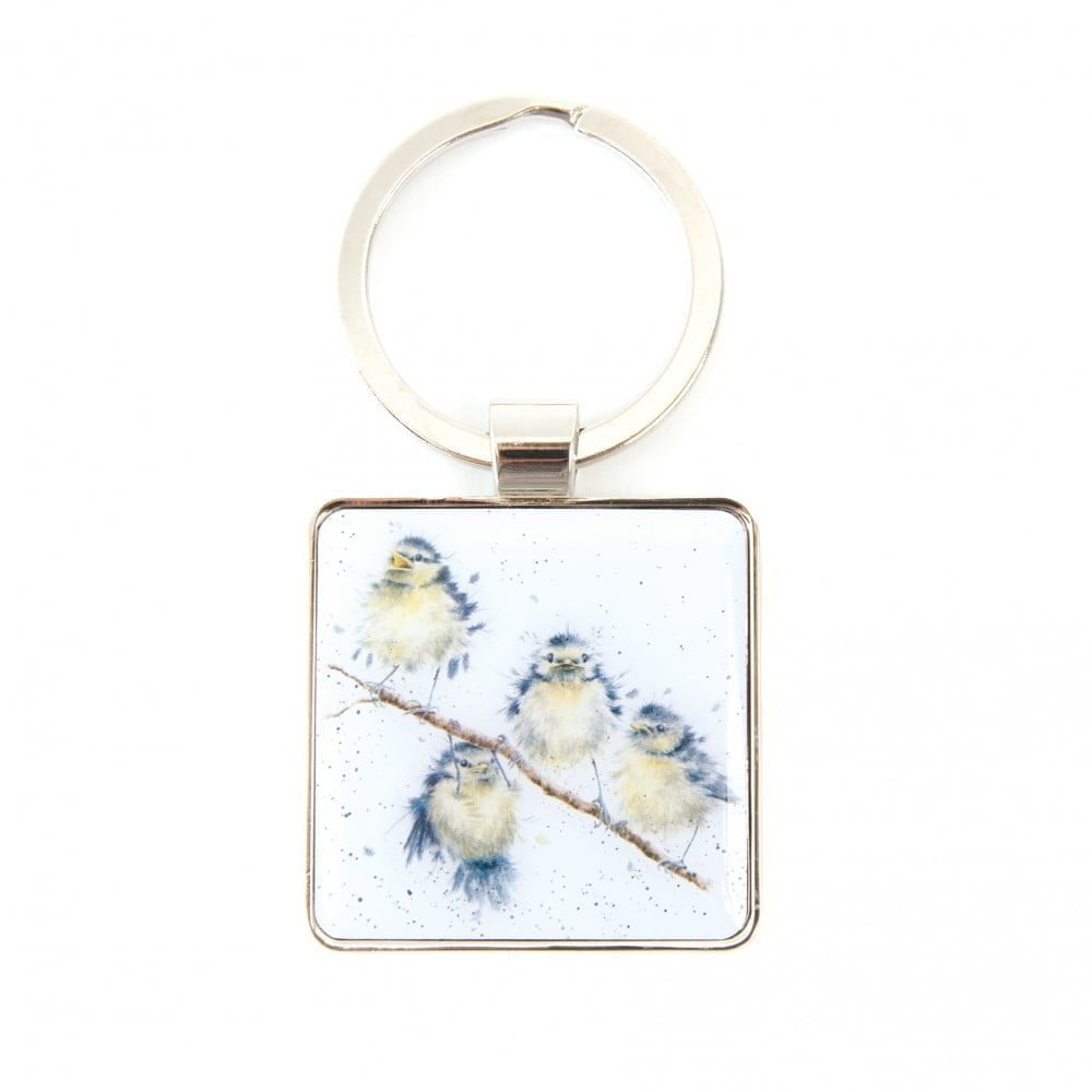 Hanging Out Bird Keyring - Wrendale Designs