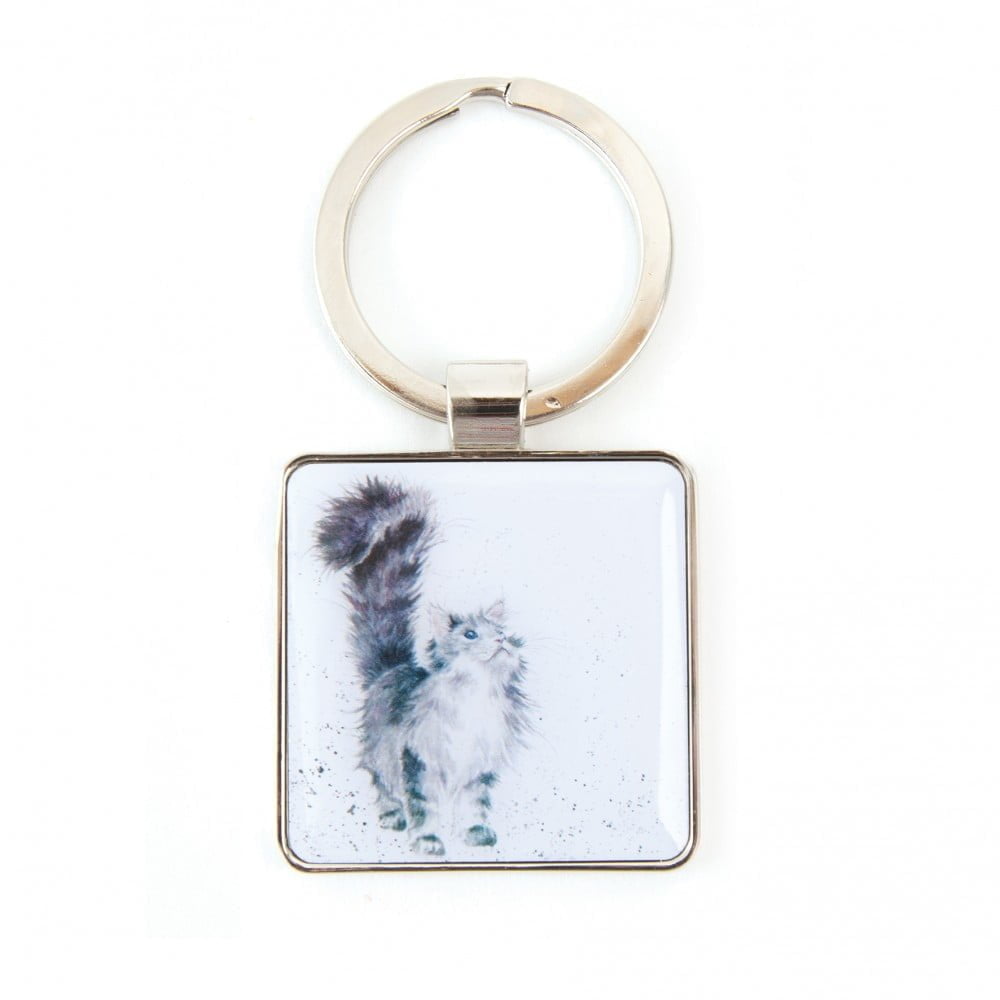 Lady of the House Cat Keyring - Wrendale Designs