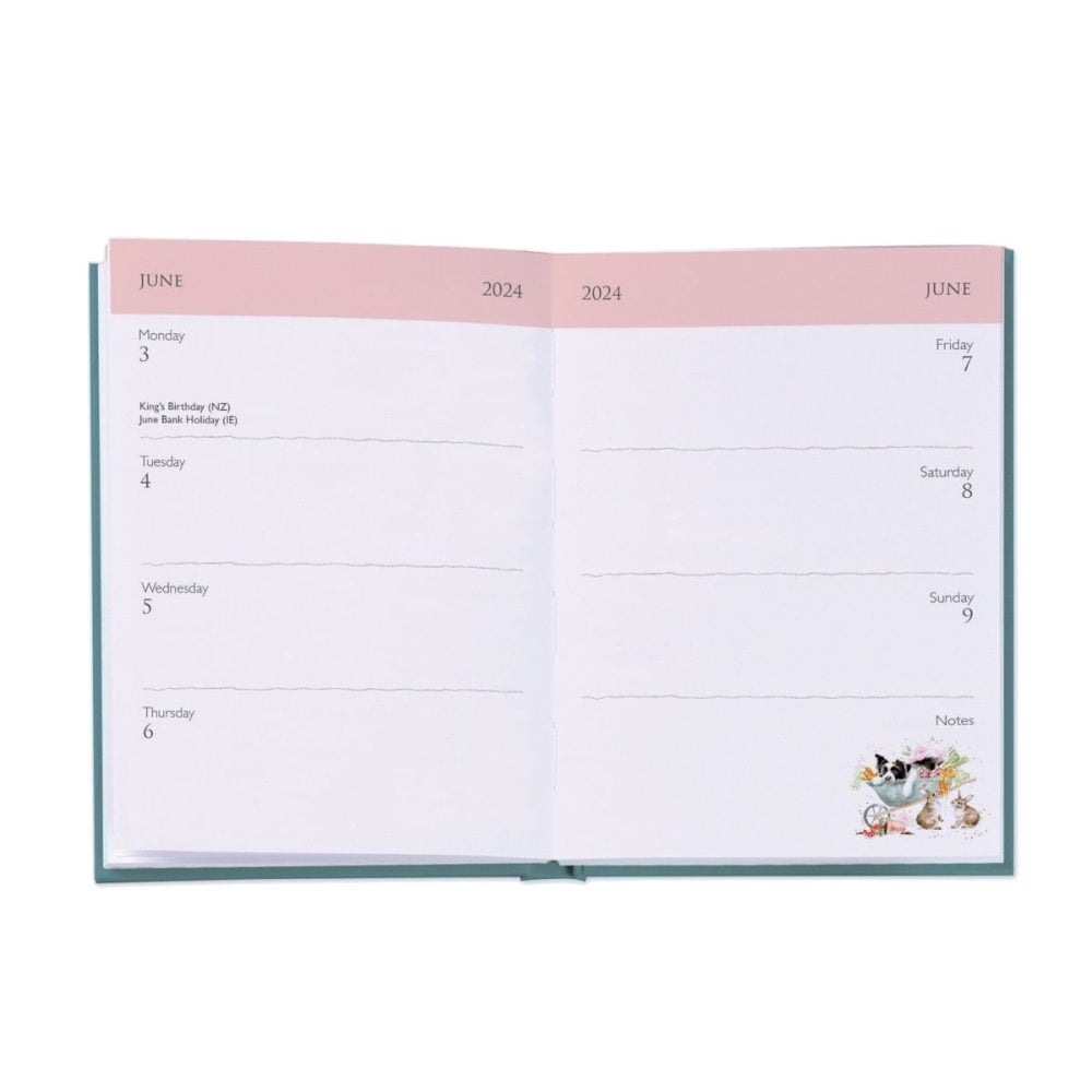 2024 Flexi Diary Planner - Wrendale Designs - Image 3
