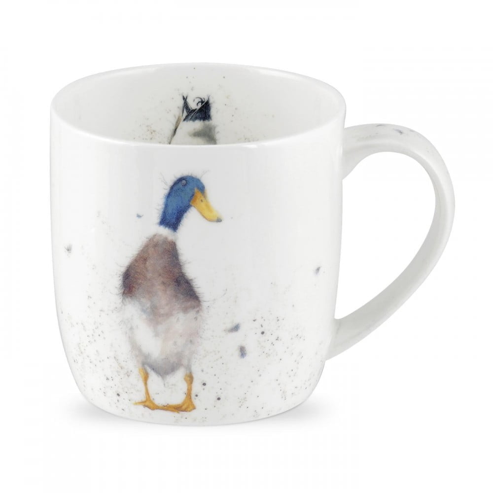 Guard Duck China Mug - Wrendale Designs