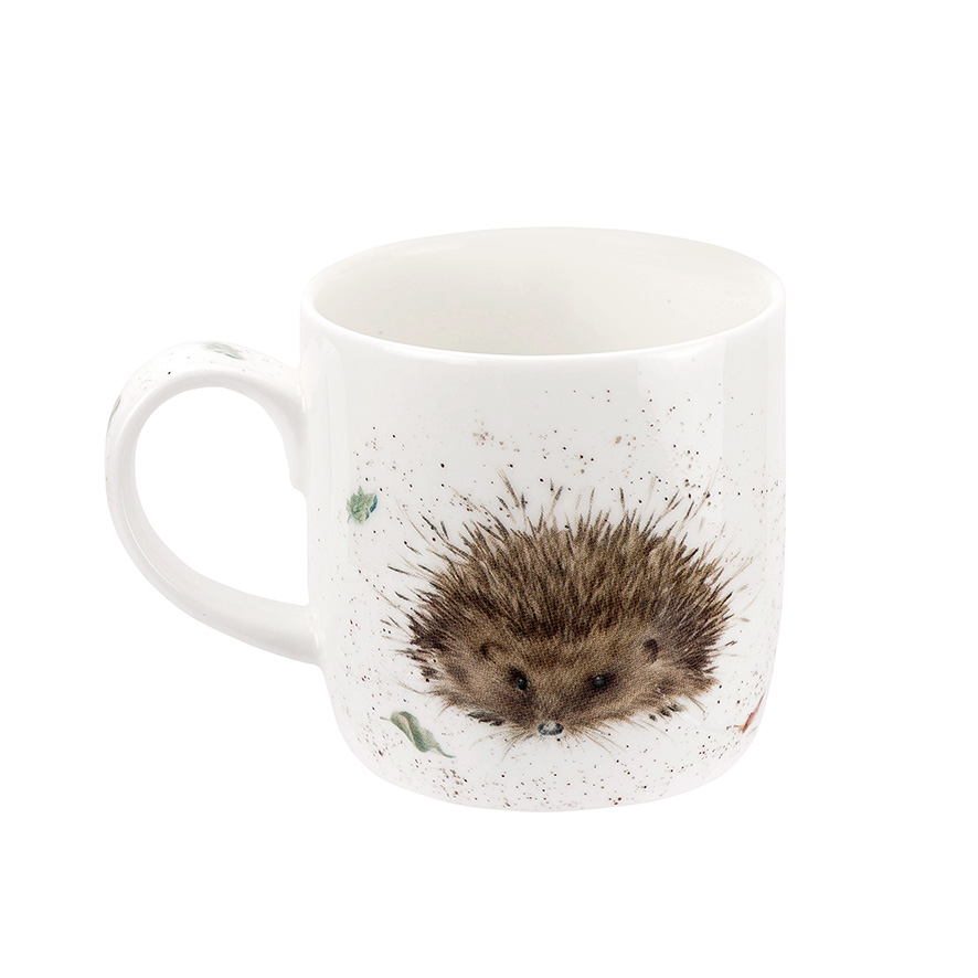 Awakening Hedgehog China Mug - Wrendale Designs - Image 2