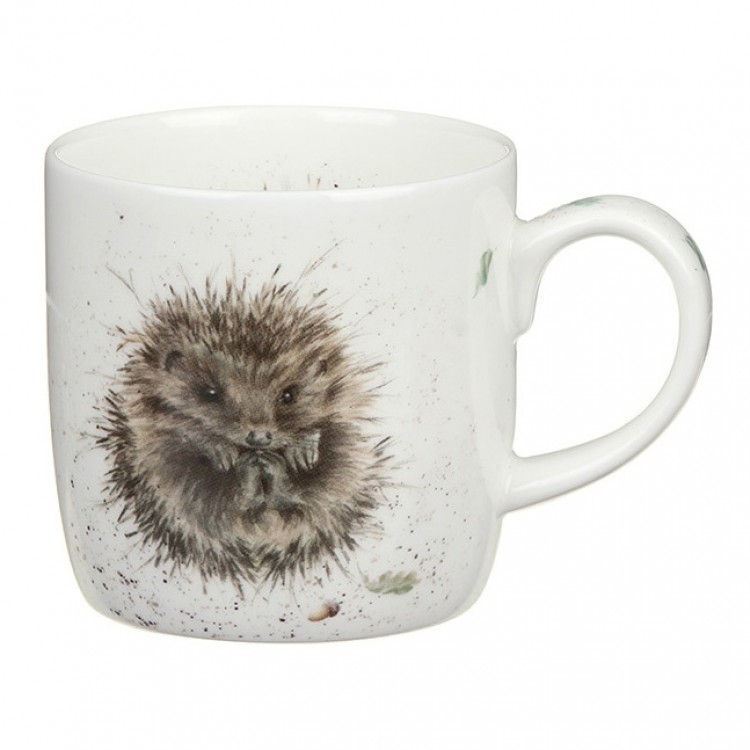 Awakening Hedgehog China Mug - Wrendale Designs