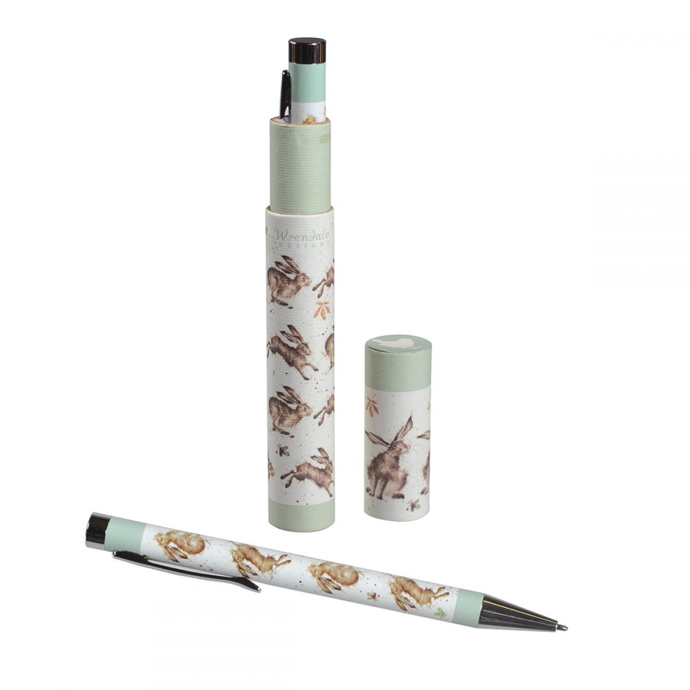 Hare Gift Boxed Pen - Wrendale Designs