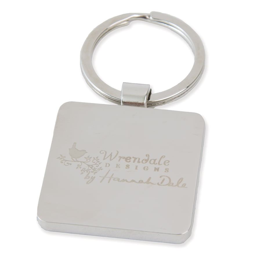 Redhead Red Squirrel Keyring - Wrendale Designs - Image 2