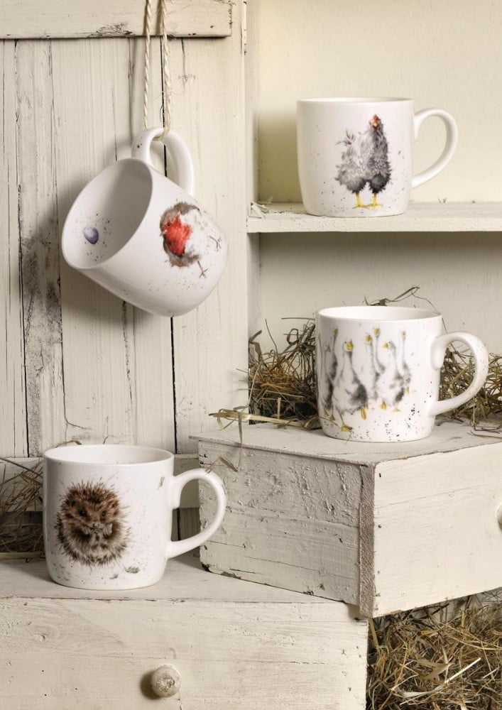 Awakening Hedgehog China Mug - Wrendale Designs - Image 7