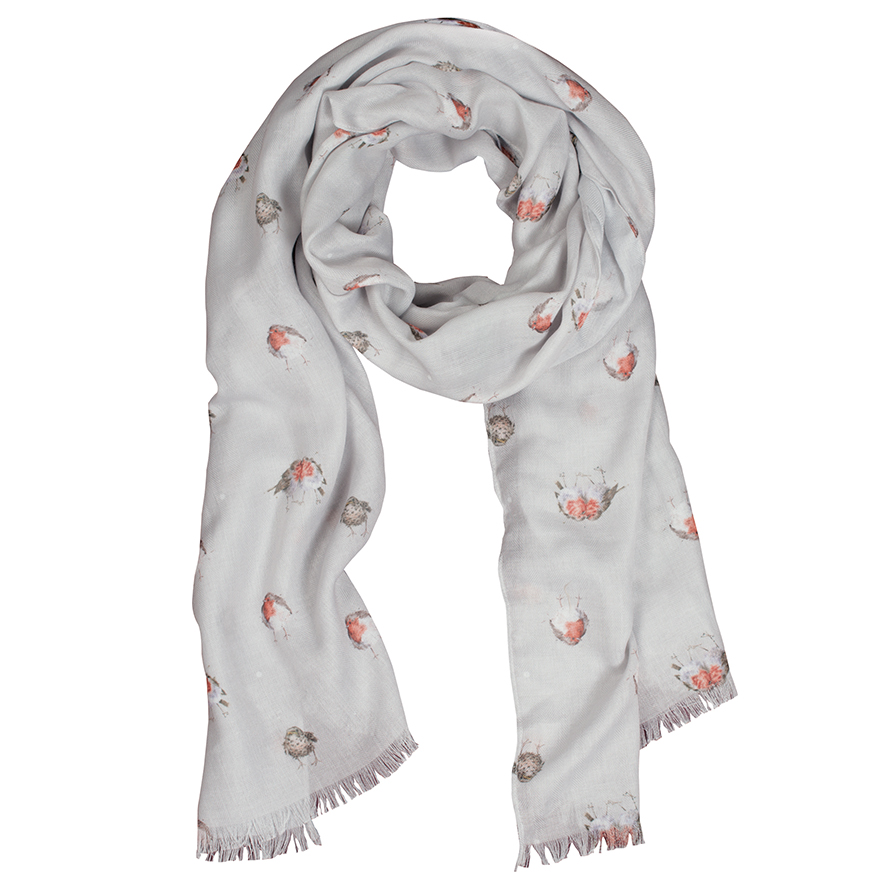 The Jolly Robin Scarf - Wrendale Designs
