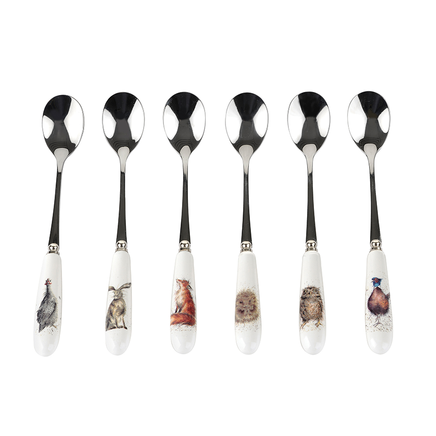 Wrendale Designs Set Of 6 Animal Tea Spoons - Image 3