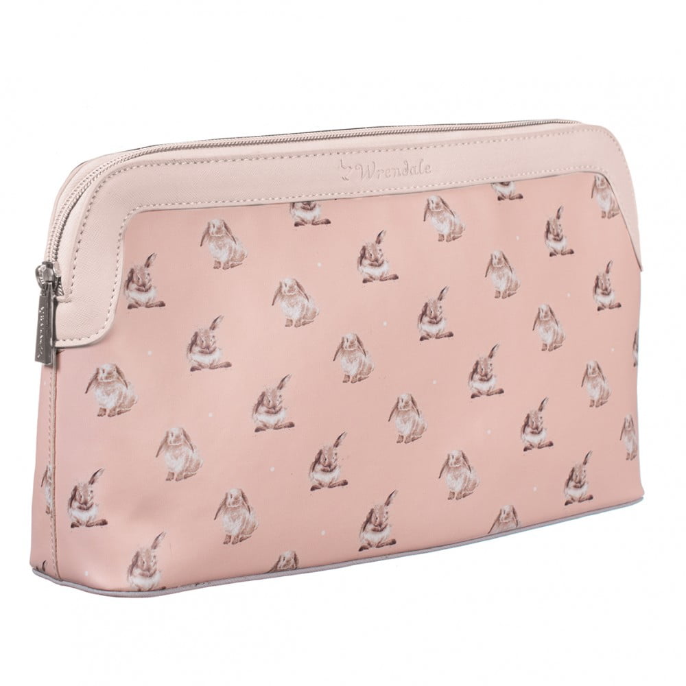 Large Some Bunny Rabbit Cosmetic Bag - Wrendale Designs