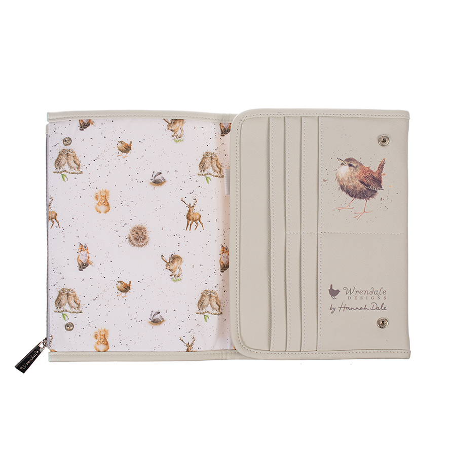 The Country Set Hare Notebook Wallet - Wrendale Designs - Image 2