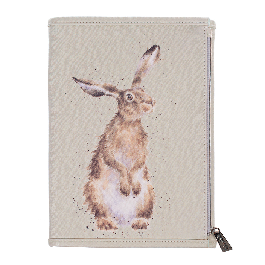 The Country Set Hare Notebook Wallet - Wrendale Designs