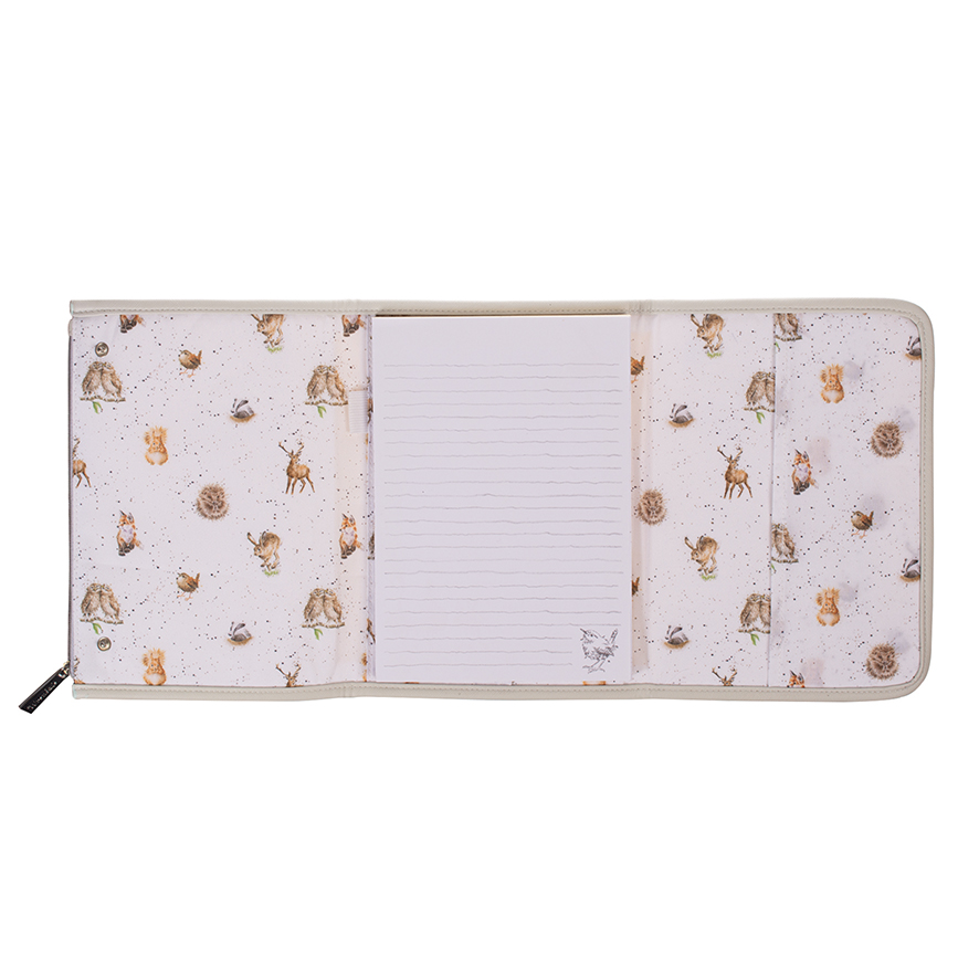 The Country Set Hare Notebook Wallet - Wrendale Designs - Image 3