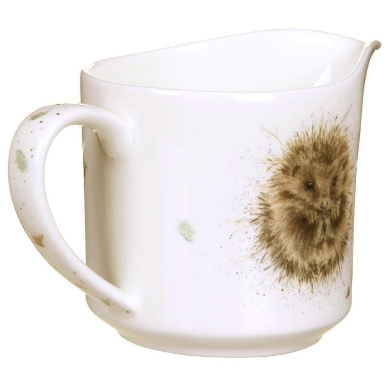 Hedgehog Awakening Cream Jug - Wrendale Designs - Image 3