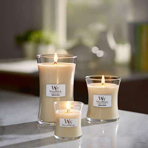 WoodWick Vanilla Bean Large Hourglass Candle, 604g - Image 4