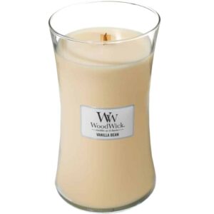 WoodWick Vanilla Bean Large Hourglass Candle, 604g